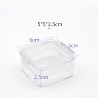 Boîte à couronnes en plastique multi-usages Boîte à membranes pour prothèses dentaires Produit pour cliniques d'hygiène buccale