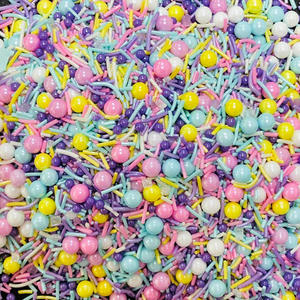 Factory Sale Various Widely Used Edible <strong>Gold</strong> Sugar <strong>Cake</strong> <strong>Sprinkles</strong> Pink Pearl Sweet Ice Cream Certified Halal Bulk Bottle Bag - Product Image 3