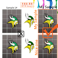 Индивидуальные дизайнерские шармы из ПВХ для обуви с пряжкой - Product Image 3