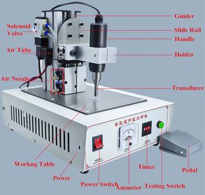 Soudeuse ultrasonique portable - Machine de soudage par points efficace 28K / 35K pour boucles de masque, pour la production sur site et le scellage plastique - Product Image 2