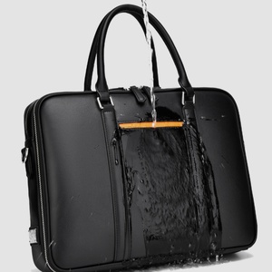 Cao cấp công suất lớn không thấm nước thiết kế máy tính xách tay Túi xách du lịch PU da kinh doanh cặp túi cho nam giới - Product Image 6