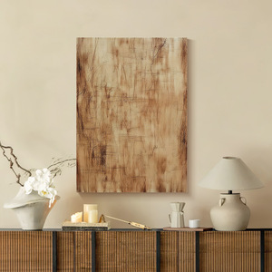 शांत उच्च-स्तरीय भावना 2025 नए कलात्मक लिविंग रूम सोफा पृष्ठभूमि दीवार बनावट पेंटिंग कैनवास फ्रेमलेस स्प्रे पेंटिंग - Product Image 4