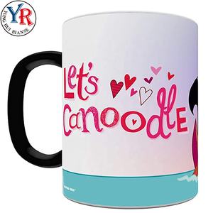 Taza de leche de cerámica, vaso mágico personalizado, taza de café con cambio de Color, regalo promocional - Product Image 4