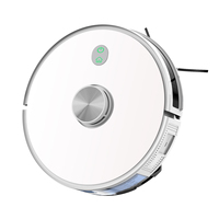 Robot aspirateur intelligent LDS laser pour maison connectée, nettoyeur automatique et machine de nettoyage par lavage