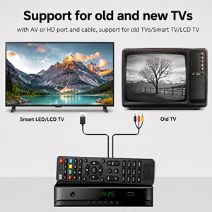 Récepteur décodeur numérique DVB-T2 pour l'Europe, USB 2.0 <span class=keywords><strong>HEVC</strong></span> H.265, décodeur TV numérique DVB-T2 - Product Image 2