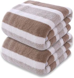 Serviettes de plage en microfibre à séchage rapide, sans sable, à rayures ou de couleur unie, personnalisables avec logo, en tissu doux, les plus vendues - Product Image 4