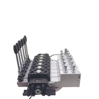 Vanne de commande directionnelle sectionnelle électro-hydraulique Huamao DCV100DY-1OT, 1 OT/min, 6 bobines, 315 bars de pression, double action 1