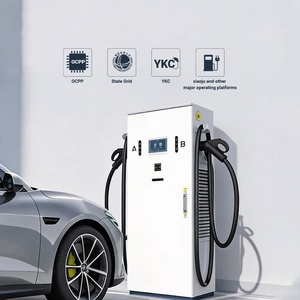 Cargador de Vehículos Eléctricos Comercial para Exteriores de 120kW con 2 Conectores, Compatible con Estándares de Interfaz Aleatorios, Salida de 200-1000VDC, Corriente Ajustable de 120A - Product Image 5