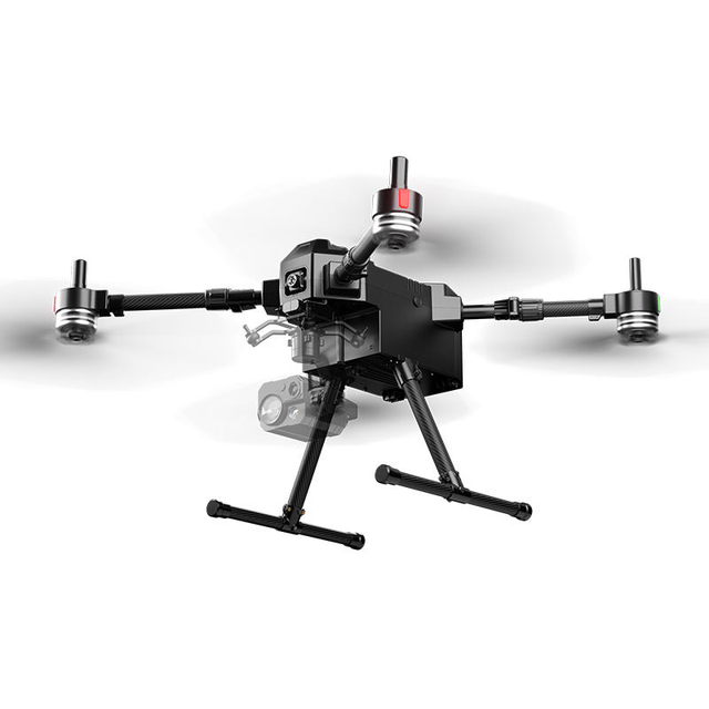 UniDrone E900 Enterprise Commercial Drone 2.1kg Payload 55-min Flight Time 35KM Transmission Range AI Tracking 4K Firefighting