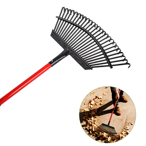 Râteau de jardin réglable à 25 dents personnalisable |   Râteau à feuilles en acier inoxydable durable - Product Image 2