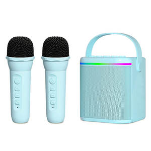 Altavoz de <span class=keywords><strong>Karaoke</strong></span> Altavoz colorido para niños <span class=keywords><strong>Micrófono</strong></span> Inalámbrico portátil Precio al por mayor Suministro de fábrica Más vendido - Product Image 1