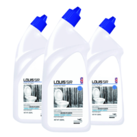 Nettoyant WC liquide jetable antibactérien écologique pour la maison, vente en gros du fabricant LOUIS SIR
