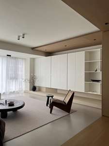 ตู้เก็บของไม้สั่งทำพิเศษ สไตล์โมเดิร์นหรูหรา เป็นมิตรกับสิ่งแวดล้อม สำหรับห้องรับประทานอาหาร/ห้องนั่งเล่น เฟอร์นิเจอร์อเนกประสงค์ - Product Image 2