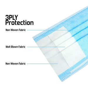 Masques médicaux respirants de type IIR à 3 plis, certifiés CE, vente en gros, écran facial de niveau 3, masque chirurgical, masques médicaux - Product Image 5