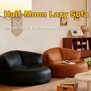 Lazy <b>Small</b> <b>Sofa</b> for <b>Small</b> Spaces <b>Bedroom</b> Balcony Bean Bag Chair - Product Image 2