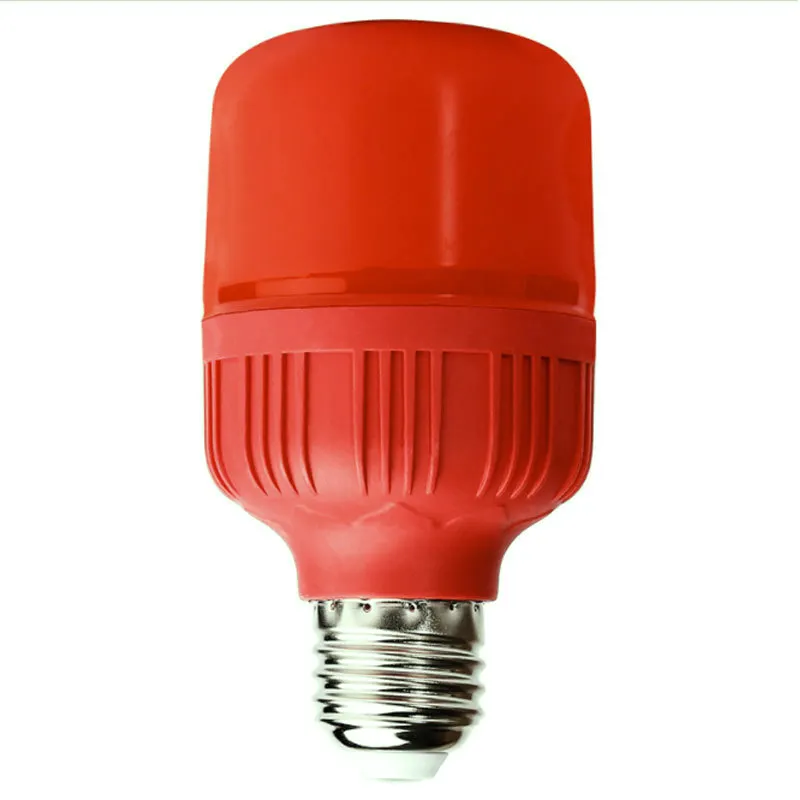 Red Bulbs Festive New Year With Large Red Lanterns Led Energy Saving Bulbs Led Light Led Bulb
