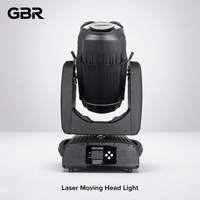 Projecteur laser mobile GBR FJ260C IP65 260W avec mélange de couleurs CMY+CTO 1.7 °   Laser de scène extérieur à double prisme 8+16 facettes