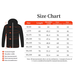 Giacca Riscaldata Ricaricabile Personalizzabile con LOGO per Uomo e Donna, 23 Zone di Riscaldamento, Antivento, Felpa Calda - Product Image 3