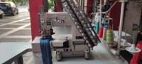 Machine à coudre industrielle à points de chaînette multi-aiguilles à grande vitesse Siruba VC008 d'occasion