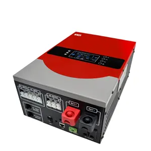 一体逆变器5KW光伏MPPT输入100A输入电流24V 48V 96V DC纯正弦波太阳能逆变器混合太阳能逆变器