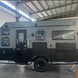 Caravanes de camping hybrides, cuisine coulissante en aluminium, <span class=keywords><strong>caravane</strong></span> de voyage, camping-car électrique tout-terrain, équipements de voyage de luxe - Product Image 1