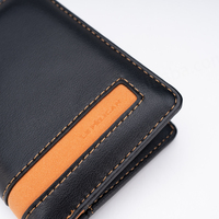 Dompet Pendek Vertikal Unisex Anti Air Motif Huruf Poliester PU Berkualitas Unggul Custom Grosir Pabrik BSCI