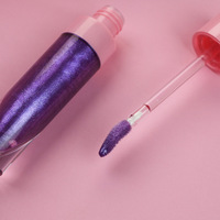 Gloss à lèvres personnalisé, brillant nacré, rouge à lèvres liquide chatoyant, hydratation longue durée et gloss à lèvres naturel à étiquette privée