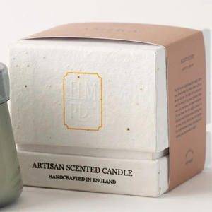 Contenitore personalizzato eco-friendly di carta Kraft riciclata confezione di sapone profumato con Logo personalizzato per i regali cosmetici a forma di magnetica - Product Image 5