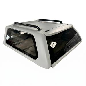 Cubierta de Fibra de Vidrio Estilo Todoterreno para <span class=keywords><strong>Toyota</strong></span> <span class=keywords><strong>Hilux</strong></span> 501L-600L, Tapa Rígida Impermeable para Camioneta con Barras de Techo - Product Image 1