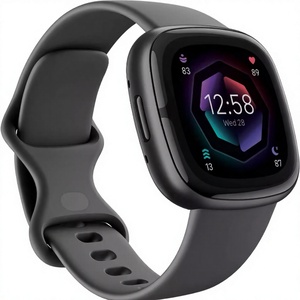 Reloj Inteligente para Fit Bit Sense 2, Salud y Bienestar Avanzados, Pantalla Táctil, Monitor de Frecuencia Cardíaca, GPS, Pantalla AMOLED, Correa de Goma, Wear OS - Product Image 4
