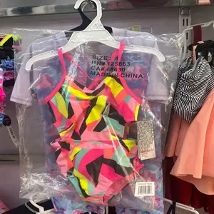 1.88美元型号WKF003泳衣各种款式泳衣两件套比基尼沙滩装女式图案泳衣