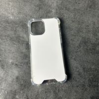 Vente en gros d'étui de téléphone portable à sublimation 2D avec cadre transparent pour iPhone 16 Pro Max étui de sublimation à plaque arrière en aluminium