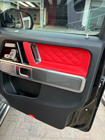 Housse de siège en cuir design pour Mercedes Benz Série C/A/S/CLA/CLS GLC/GLE/GLS Maybach/AMG Accessoires de voiture modernes