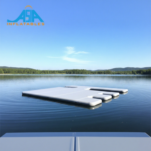 Plataforma Flotante Inflable Personalizada para Jetski y Seabob, Material de Vinilo, Capacidad Superior a 500 kg, para Uso en Piscinas, Lagos y Mar - Product Image 1