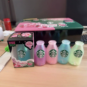 2026 Schylling Glitter Noodh Star Buck Drink Squishy, Juguete de Botella con Mensaje, Sensorial, de Silicona TPE, de Maltosa, de Rebote Lento, para Todas las Edades - Product Image 1