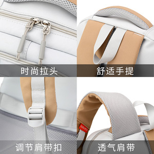 Custom Designer Black Nylon Cute Small <b>Mini</b> Printed Luxury College School Fashion Girl Bookbags - Product Image 4