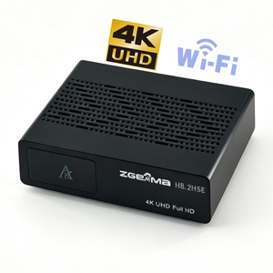 Receptor de televisión satelital 4K UHD <span class=keywords><strong>ZGEMMA</strong></span> H8.2H SE DVB S2 + DVB C/T2 H.265/HEVC satelital + <span class=keywords><strong>decodificador</strong></span> de TV por cable/terrestre - Product Image 3