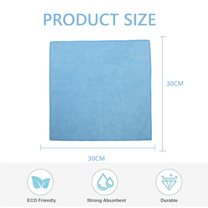 Thấp moq biểu tượng tùy chỉnh nhanh chóng-khô mỏng nội thất phụ kiện chi tiết 30*30cm 200gsm vải đánh bóng sợi nhỏ khăn cho xe - Product Image 3