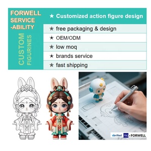 Mini Dream Blind Box Doll Linda figura de acción de dibujos animados de PVC Juguete elegante Adornos unisex Kirbi Anime Personajes Decoración Forwell - Product Image 4