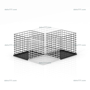 슈퍼마켓 스틸 클래식 가정용 경량 조립 와이어 디스플레이 랙 - Product Image 6
