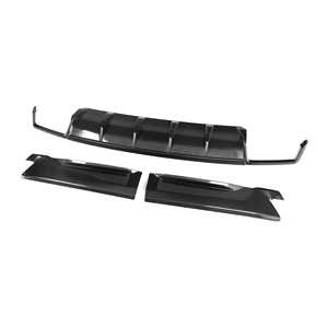 Good Fitment <strong>A8</strong> Dry Carbon Fiber 3 PCS Rear Diffuser for <strong>Audi</strong> <strong>A8</strong> Sport <strong>Line</strong> 2022+ Rear Bumper Diffuser - Product Image 4