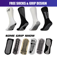 Chaussettes de football unisexes de qualité supérieure, couleurs personnalisées, vente chaude, chaussettes de sport antidérapantes pour hommes et femmes, chaussettes de football antidérapantes