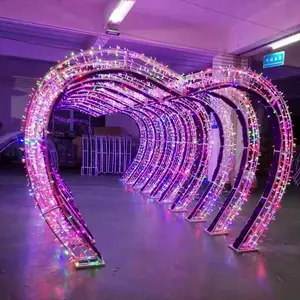 3D Riesen Ornamente Outdoor Weihnachts projekt Motiv Licht