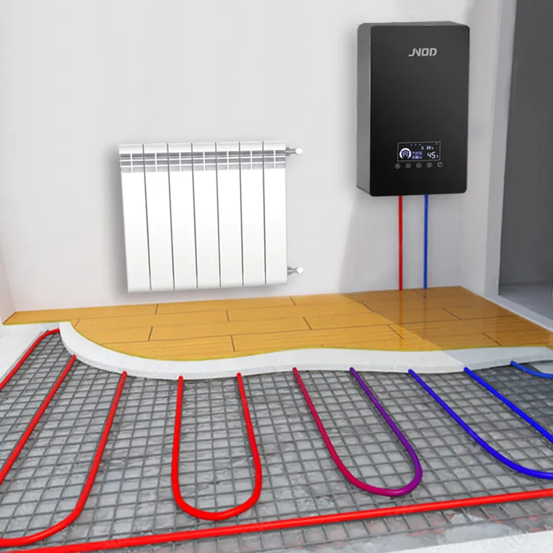 Ev merkezi ısıtma için CE yüksek verimli elektrikli ısıtma sistemi kazanları