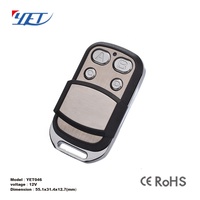 Control Remoto RF YET046 de 433.92MHz, Duplicador de Fábrica, Clonación de Código, para Puertas de Garaje y Persianas Enrollables