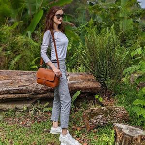 Fashion Style DSLR Mirrorless <b>Camera</b> Purse <b>Bag</b> <b>Small</b> Leather Shoulder Crossbody Messenger Travel <b>Bag</b> for Photographers Women - Product Image 6