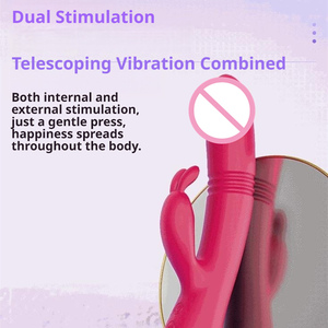 Hot <b>S</b>-hande Rabbit Vibrator Clitoral Stimulator Sex Toys Thrusting Vibrators G-Spot Vibrator <b>9</b> Modes lover Vibrator for Couple - Product Image 3