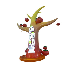Libit Fruit <b>Tree</b> Sculpture Fiberglass <b>Outdoor</b> Chinese New Year Decoration Artistic Hallway Display - Product Image 5