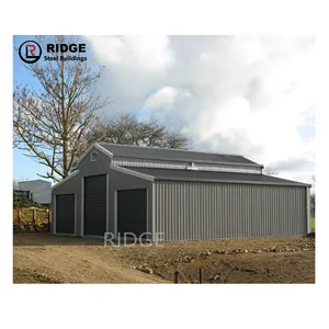 Waterproof building steel structure Cheap Garage Prefabricated Carport School