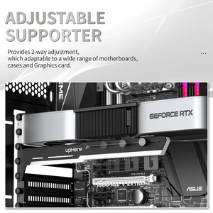 UpHere Computer Graphics Card Holder <span class=keywords><strong>GPU</strong></span> Soporte Tarjeta de video Sag <span class=keywords><strong>GPU</strong></span> Holder Holster <span class=keywords><strong>GPU</strong></span> <span class=keywords><strong>Stand</strong></span> <span class=keywords><strong>Support</strong></span> - Product Image 4